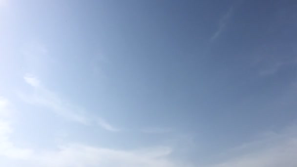 Schöner Blauer Himmel Mit Wolken Hintergrund Himmel Wolken Himmel Mit — Stockvideo