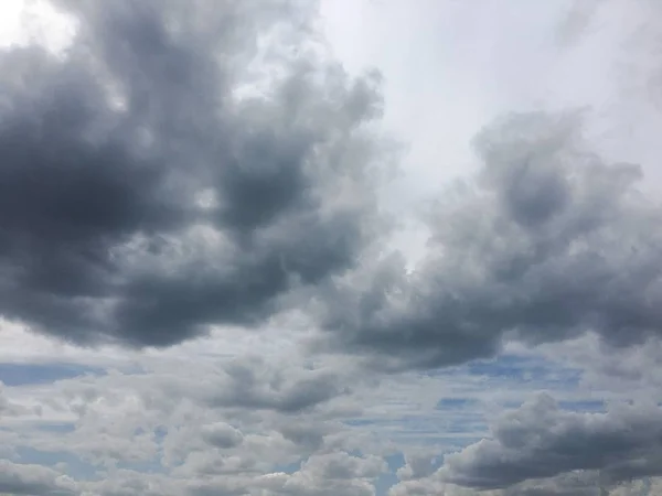 Bellissimo Cielo Blu Con Nuvole Sfondo Cielo Nuvole Cielo Con — Foto Stock