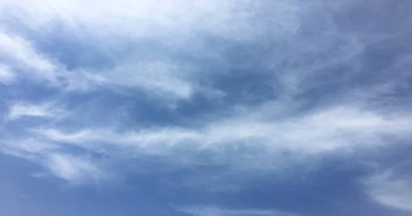 Beau Ciel Bleu Avec Fond Nuageux Ciel Nuageux Ciel Avec — Photo