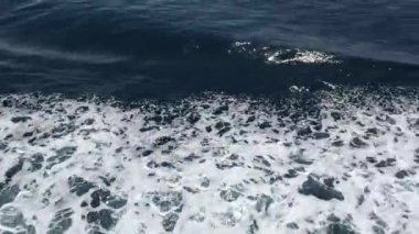 Zengin bir seyir gemi tarafından Karayipler su mavi.