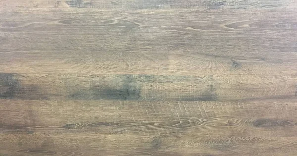 어두운 소박한 어두운 스런된 페인트 Woodgrain 텍스처를 보여주는 테이블 보기를 — 스톡 사진