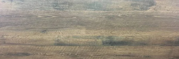 어두운 소박한 어두운 스런된 페인트 Woodgrain 텍스처를 보여주는 테이블 보기를 — 스톡 사진