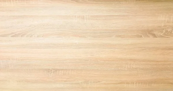 光茶色ソフト ウッド テクスチャ表面の背景として グランジ洗浄木板テーブル パターンのトップ ビュー — ストック写真
