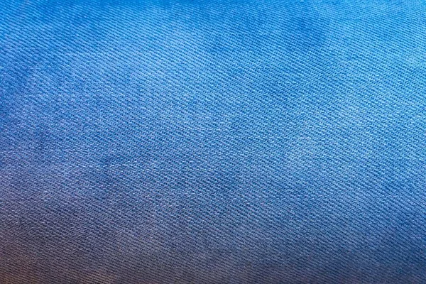 青色の背景は デニム ジーンズの背景 デニム生地のジーンズ テクスチャ — ストック写真