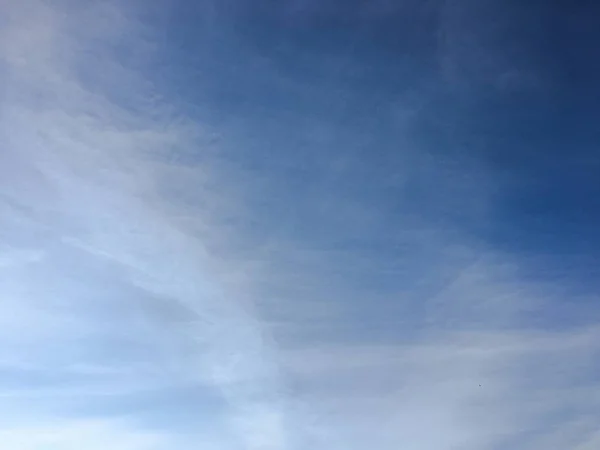 Beaux Nuages Sur Fond Ciel Bleu Ciel Nuageux Ciel Bleu — Photo