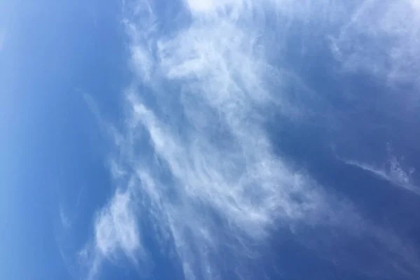 Szép Felhők Kék Háttér Felhős Kék Felhős Időjárás Természet Felhő — Stock Fotó