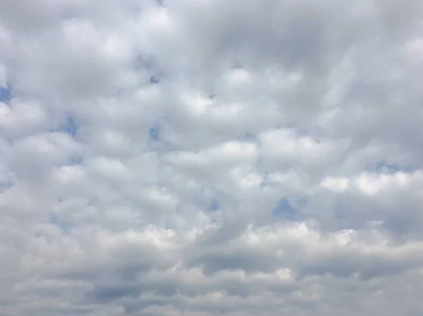 Schöne Wolken Vor Blauem Himmel Wolkenhimmel Blauer Himmel Mit Bewölktem — Stockfoto