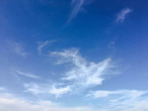 Nubes Sobre Fondo Azul Del Cielo Nubes Cielo — Foto de Stock