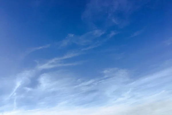 Cloud Nebesky Modré Pozadí Mraky Modré Obloze — Stock fotografie