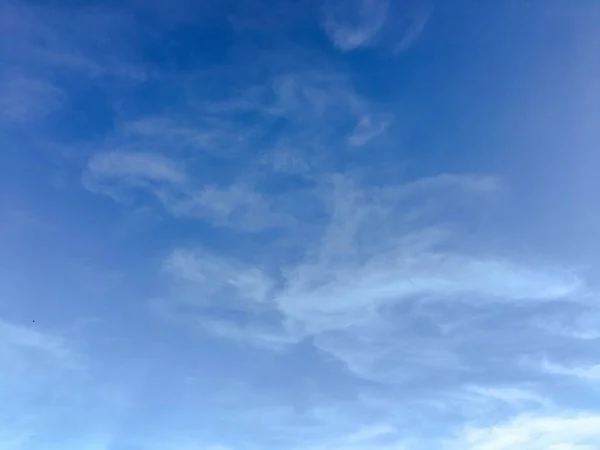 Bulut Gökyüzü Mavi Arka Plan Bulutlar Mavi Gökyüzü — Stok fotoğraf