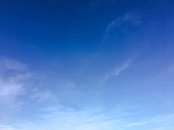 Beau Ciel Bleu Avec Fond Nuageux Nuages Ciel Ciel Avec — Photo