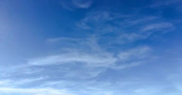 Belo Céu Azul Com Nuvens Fundo Nuvens Céu Céu Com — Fotografia de Stock
