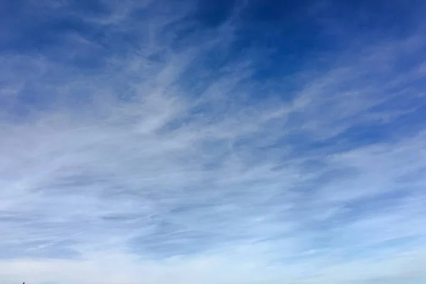 Belo Céu Azul Com Nuvens Fundo Nuvens Céu Céu Com — Fotografia de Stock