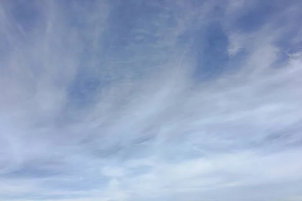 Beau Ciel Bleu Avec Fond Nuageux Nuages Ciel Ciel Avec — Photo