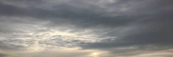 Belo Céu Azul Com Nuvens Fundo Nuvens Céu Céu Com — Fotografia de Stock