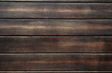 kahverengi ahşap doku arka plan ağaç doku gösterilen soluk Vernik boya ile yıpranmış sıkıntılı yıkanmış ahşap koyu meşe. Ahşap plakalar desen tablosu üstten görünüm yıkama