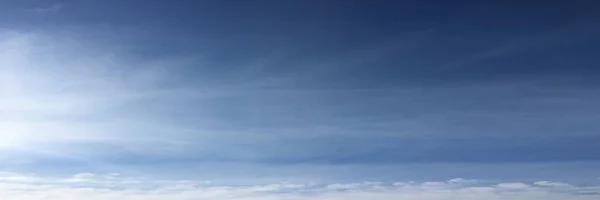 Belo Céu Azul Com Nuvens Fundo Nuvens Céu Céu Com — Fotografia de Stock