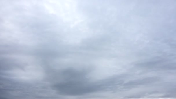 Beau Ciel Orageux Avec Fond Nuageux Ciel Sombre Avec Nuages — Video