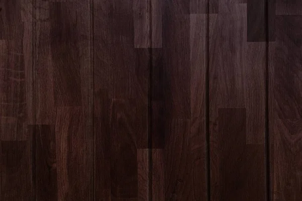 Parquet wood texture, dark wooden floor background — Stock Photo, Image