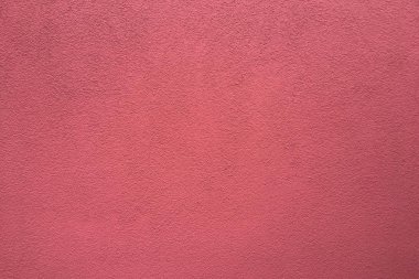 Boş kırmızı beton duvar, temiz doku arka plan yüzeyi.