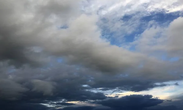 thunder clouds, sky blue background. cloud blue sky.