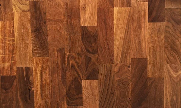 Parquet wood texture, dark wooden floor background Royalty Free Stock Photos