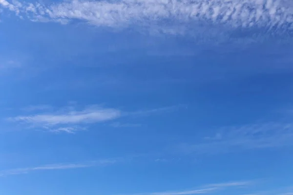 Weiße Wolken Auf Blauem Himmelshintergrund Designelemente — Stockfoto