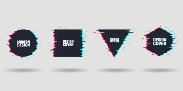 vektör çizim aksaklık reklam yaratıcı afişi