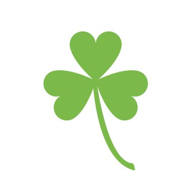 Yeşil yonca. Logo, simge.