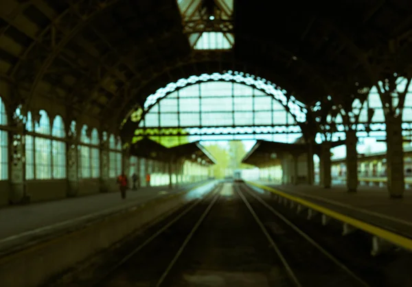 Stary dworzec kolejowy — Zdjęcie stockowe