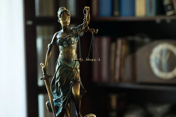 Recht Und Gerechtigkeit Alte Bibliothek — Stockfoto