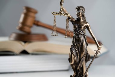 Hukuk adalet bir sembollerin. Kavram görüntü