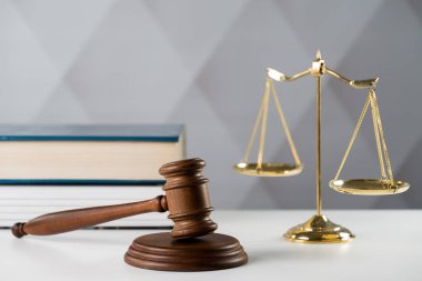 Hukuk adalet bir sembollerin. Kavram görüntü