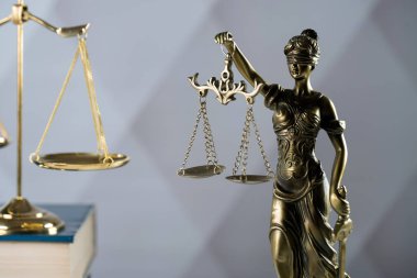 Hukuk adalet bir sembollerin. Kavram görüntü