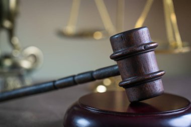 Hukuk adalet bir sembollerin. Kavram görüntü
