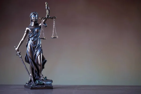 Hukuk adalet bir sembollerin. Kavram görüntü