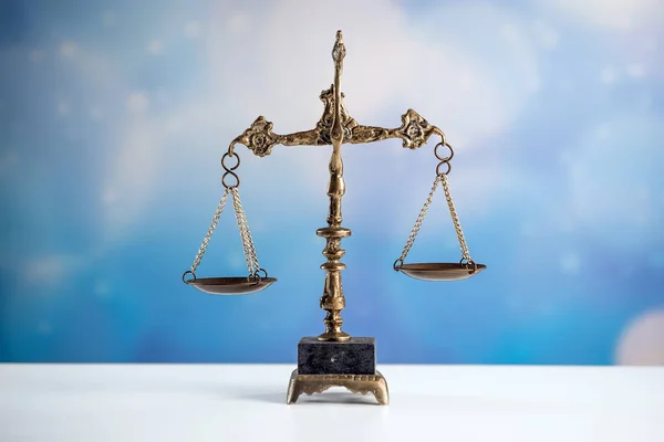 Hukuk Adalet Bir Sembollerin Kavram Görüntü — Stok fotoğraf