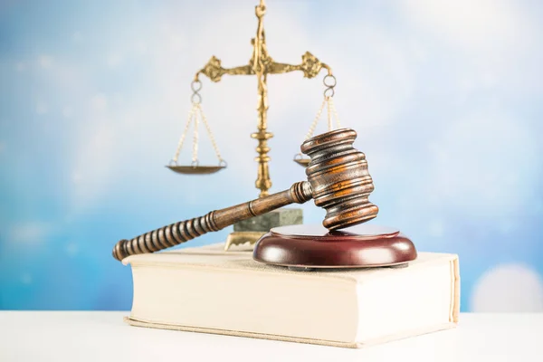 Concepto Derecho Justicia — Foto de Stock