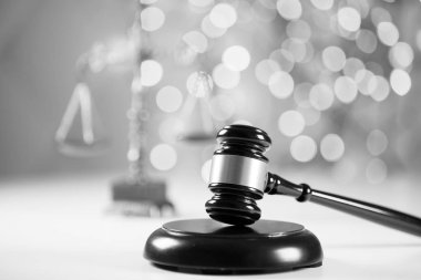 Hukuk ve adalet rustik konsepti, 