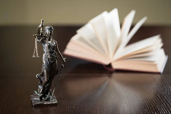 Rechtssymbole Der Anwaltskanzlei — Stockfoto