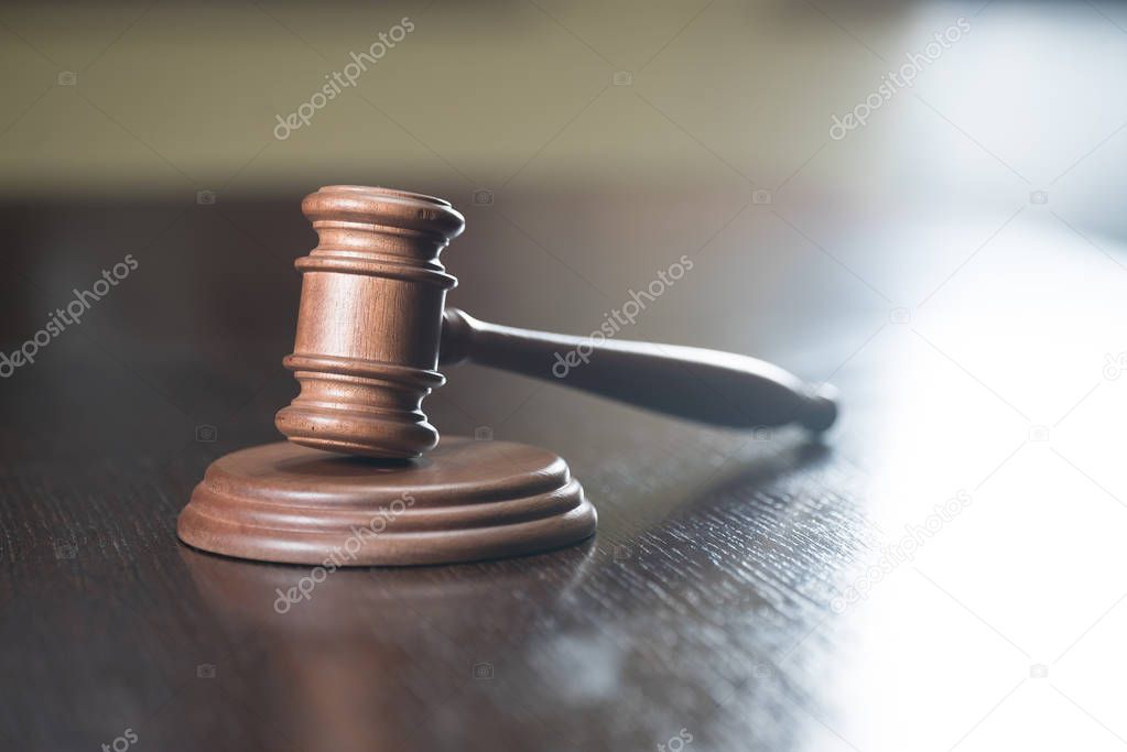 Judge gavel and scales of justice 