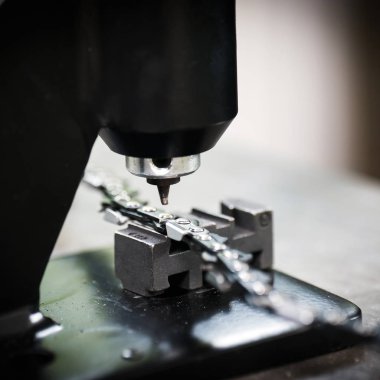 Zincir yapma çelik makine yakın