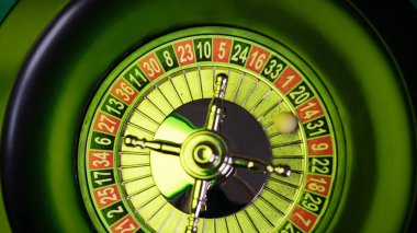  Casino arka plan, rulet tekerleği hareket