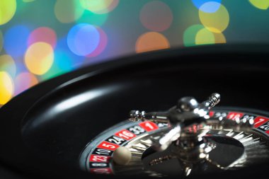  Casino arka plan, rulet tekerleği hareket