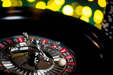  Casino arka plan, rulet tekerleği hareket