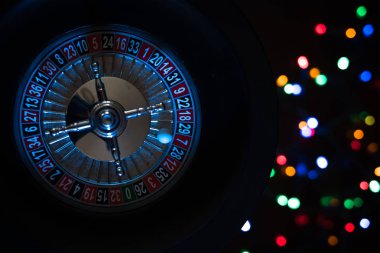  Casino arka plan, rulet tekerleği hareket