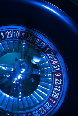  Casino arka plan, rulet tekerleği hareket