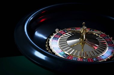  Casino arka plan, rulet tekerleği hareket