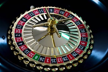  Casino arka plan, rulet tekerleği hareket
