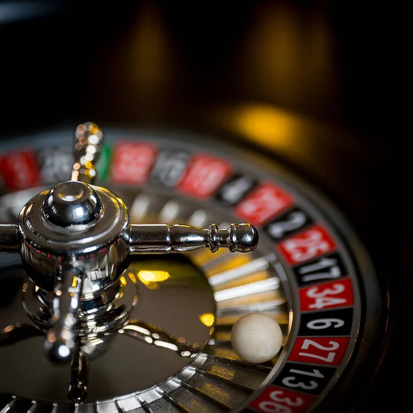 casino background, roulette wheel in motion